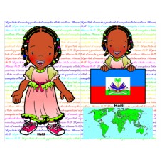 Almofadas - Missões - Criança Haiti G